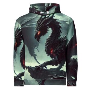 Dark Inferno - Epischer Drachen-Hoodie