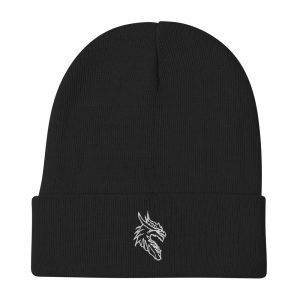 Bestickte Fantasy-Beanie